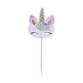 Pikkukuva 3 / 3: 12 kpl Yksisarviskakku Cupcake Toppers Valinnat Suloiset kakunkoristelutarvikkeet lapsille Lasten syntymäpäiväjuhliin (48 kpl)