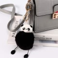 Miniatyrbillede 5 af 5: 2 søde plys panda nøglering bil nøgleringe, pandaformet nøglering