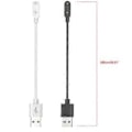 Miniatyrbild 3 av 3: Universell USB-kabel Enkel och effektiv laddningssladd Pålitlig USB-laddningssladd Magnetisk laddningssladd för Klockarmband 9 Svart Black