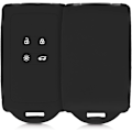 Pikkukuva 1 / 5: Musta - Auton avaimen lisävaruste yhteensopiva Renault Smart Key 4 painikkeella