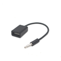 Miniatyrbillede 1 af 5: Sort USB Aux Audio Kabel Adapter 3,5 mm Han Jack Stik til 2,0 Hun