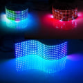 Pikkukuva 5 / 5: LED Phantom Pixel -näyttö WS2812, DC5V, 32 * 8cm ohjelmoitava RGB