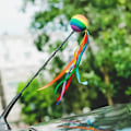 Miniatyrbilde 2 av 5: 2 stk Bilantenne Topper, Søt Honningbie Antennekule og Fargerik