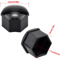 Miniatyrbilde 2 av 5: Hjulmutterdeksel Bolt Mutterdeksel 17mm 20 Hjulmutterdeksel Hjulbol