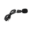 Miniatyrbillede 1 af 4: UK LAGER 3.5mm Kablet Stereo Headset Støjreducerende Mikrofon Justerbar Clip-on