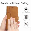 Miniatyrbild 4 av 5: För Samsung Galaxy A06 Fodral Ställ Flip Skyddande Läder Telefonskal Style E