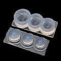 Miniatyrbilde 1 av 5: Silikon Rund Oval Firkant Form Resin Epoxy Form Ellipse Former Anheng Støping for UV Resin Håndverk DIY Smykkeverktøy 2