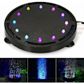 Miniatyrbilde 1 av 5: Neddykbar LED Luftbobbelys Fargerik Dekorasjon for Akvarium