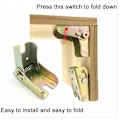 Miniatyrbilde 4 av 5: Folding Table Legs, Extended Table Bed Legs with Lock Buckle, Ho