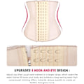 Miniatyrbillede 3 af 5: Taljetræner til kvinder Latex Underbust Waist Corsets Cincher Ho