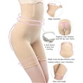 Miniatyrbild 5 av 5: Shapewear för kvinnor med hög midja, kroppsskulpterande trosor med magkontroll