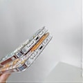 Miniatyrbild 5 av 5: Designat för iPhone 12 Pro Max Skal med Korthållare, blommig design för kvinnor och flickor, TPU-stötfångare, akryl baksida, slimmat skyddande skal