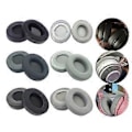 Miniatyrbillede 2 af 5: Kølende Gel/Læder Ørepuder Ørepuder til 7.1 V2 Hovedtelefoner Headsets Betræk 7.1 Surround Sound Støjreducerende Sort Black c