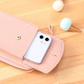 Miniatyrbillede 3 af 5: Damepung Crossbody Taske Læder Møntpung Mobiltelefon Mini