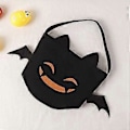 Miniatyrbilde 5 av 5: 1 stk Halloween Bomullsgodteri Pose Veske Tote Bag med Håndtak for Barn Knask eller Knep