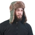 Miniatyrbilde 1 av 5: Unisex Aviator Trapper Hat med øreklaffer Faux Fur Ushanka Vinter