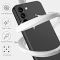 Miniatyrbillede 5 af 5: Sort, Kamerabeskyttelsesetui til Samsung Galaxy S22, Samsung S