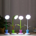 Miniatyrbillede 5 af 5: Gul Børne Skrivebordslampe, Justerbar Sengelampe Med Touch Se