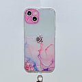 Pikkukuva 2 / 5: Marmorikuvioinen TPU-kotelo iPhone 13 Pro Maxille Pink