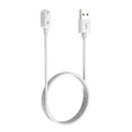 Miniatyrbild 1 av 4: Praktisk USB-laddningskabel Magnetisk anslutningssladd Enkel och effektiv laddningskabel 100 cm längd för Watch Band9 Vit White