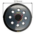 Pikkukuva 1 / 5: 125 mm hiomakiekko 8 reiällä hiomakoneelle