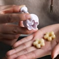 Miniatyrbilde 4 av 5: 4 stk. Femblads Blomsterfjærform Bakeform Kreativ Ba