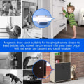 Pikkukuva 3 / 4: Magneettiset lukot Magneetit, 10 kg:n magneettinen ovenpysäytin ja 32 ruuvia,