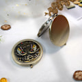 Miniatyrbild 4 av 5: Mini Shape Pocket Compact Circular Mirror