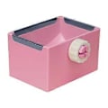 Miniatyrbillede 1 af 5: Foderskål Kaniner Foderautomat Madskål Kæledyr Marsvin Bur Hængende Foderautomat med Skrue Egern Kaniner Foderartikler pink1 pink1