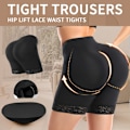 Miniatyrbild 3 av 5: Shapewear Shorts för kvinnor Plus Size Hög midja Body Shaper Tumm