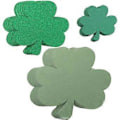 Pikkukuva 3 / 3: 45 kpl Pyhän Patrickin päivän seinätarra Shamrock-seinätarra Jääkaapin apilatarrat