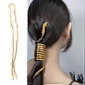 Miniatyrbild 2 av 5: Justerbart Punk Ormhalsband Flexibelt Mångsidigt Böjbart Ormhalsband Party Smycken Flexibla Halsband i Legering Black snake 1