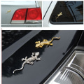 Miniatyrbilde 2 av 5: Sett med 2 stk Metall Gecko Dekal 3D Bilsticker Dyre Bilsticker (8