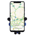 Miniatyrbild 3 av 5: Gravity Biltelefonhållare Luftventil Klämfäste Portabelt Smartphone Ställ Fäste med Aromaterapi Blå