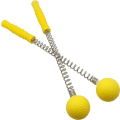 Pikkukuva 1 / 5: Hierontala Pallon Vasara(2-Pack)Vasara Keppi Manuaalinen Beat Golf Pallo Hieroja Selkä Hartia Hieronta Koko Kehon Vähentää Väsymystä Kipu（Keltainen）