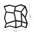 Miniatyrbillede 4 af 4: 1 stk. pakke, 36*36cm haveform, elegant design, nem at bruge