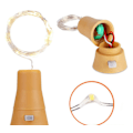 Miniatyrbillede 3 af 5: 10LEDs Fe-flaske Lys med Kork, 10 stk Romantisk Varmt Hvidt L
