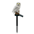Miniatyrbillede 1 af 5: 2 Stykker Haveugle Harpiks Ugle Statue Udendørs Ugle Have Miniature