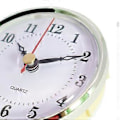 Miniatyrbillede 4 af 5: 80mm/3,15 tommer Klassisk Ur Quartz Urværk Indsats Passer Diameter 75mm/2,95 tommer Hul Sort Metal Urviser Sølvfarve