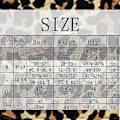 Miniatyrbillede 3 af 5: Dame V-hals Badedragt i ét stykke med flæser og snøre, Monokini, Leopardprint (style6173)