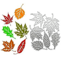 Miniatyrbillede 2 af 5: Blade Prægning Skærestencils Hule Blad Prægning Skærestencils Skabeloner til Fødselsdagskort Fremstilling DIY Scrapbooking
