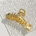 Miniatyrbild 4 av 5: Metallhårklämma Chic Metallisk Fisksvans Hårklämmor Krabba Enkel Met