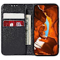 Miniatyrbillede 2 af 5: Flip Stand Wallet Shell til Nokia G42 med Krydsmønster PU Læder Stødsikkert Telefoncover Style E