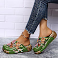Miniatyrbillede 1 af 4: Dame Slippers Boho Bohemia Strand Gå Slip-on Sandaler.40.