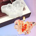 Miniatyrbillede 4 af 5: 10 stk. Lysform Silikoneform Lysfremstilling Genanvendelig Lys Epoxyform Støbeforme Delikat DIY Silikoneform butterfly skull