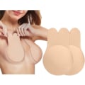 Miniatyrbilde 1 av 5: 11cm-Usynlig BH Silikon Lim Push Up BH Stroppeløs Dame