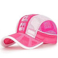 Miniatyrbilde 1 av 5: Baseballcaps for barn, netting, justerbar trucker-caps, pustende anti-UV caps med skygge for sommeren, blå roserød rose red