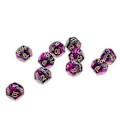 Pikkukuva 1 / 5: Pöytäpeli 10kpl / setti Nopat D12 D&D Gem 18mm (Violetti+Harmaa) Purple+Grey