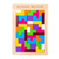 Miniatyrbild 1 av 5: Träpussel med Block för Hjärngympa, Tangram, Jigsaw, Intelligensspel
