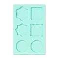 Miniatyrbillede 1 af 5: Vokssegl Stempel Silikoneform til Fremstilling af Voksstempel Chokolade Resin Håndværk, Vokssegl Stempel Silikoneform til Resin Støbning klar vandblå